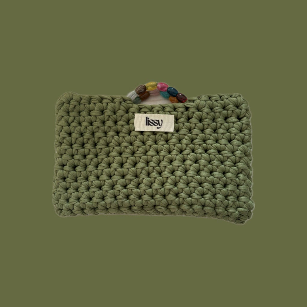 The Bead Bag - Olive