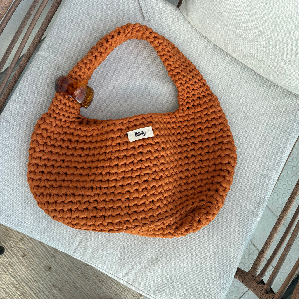 The Bangle Bag - Burnt Orange