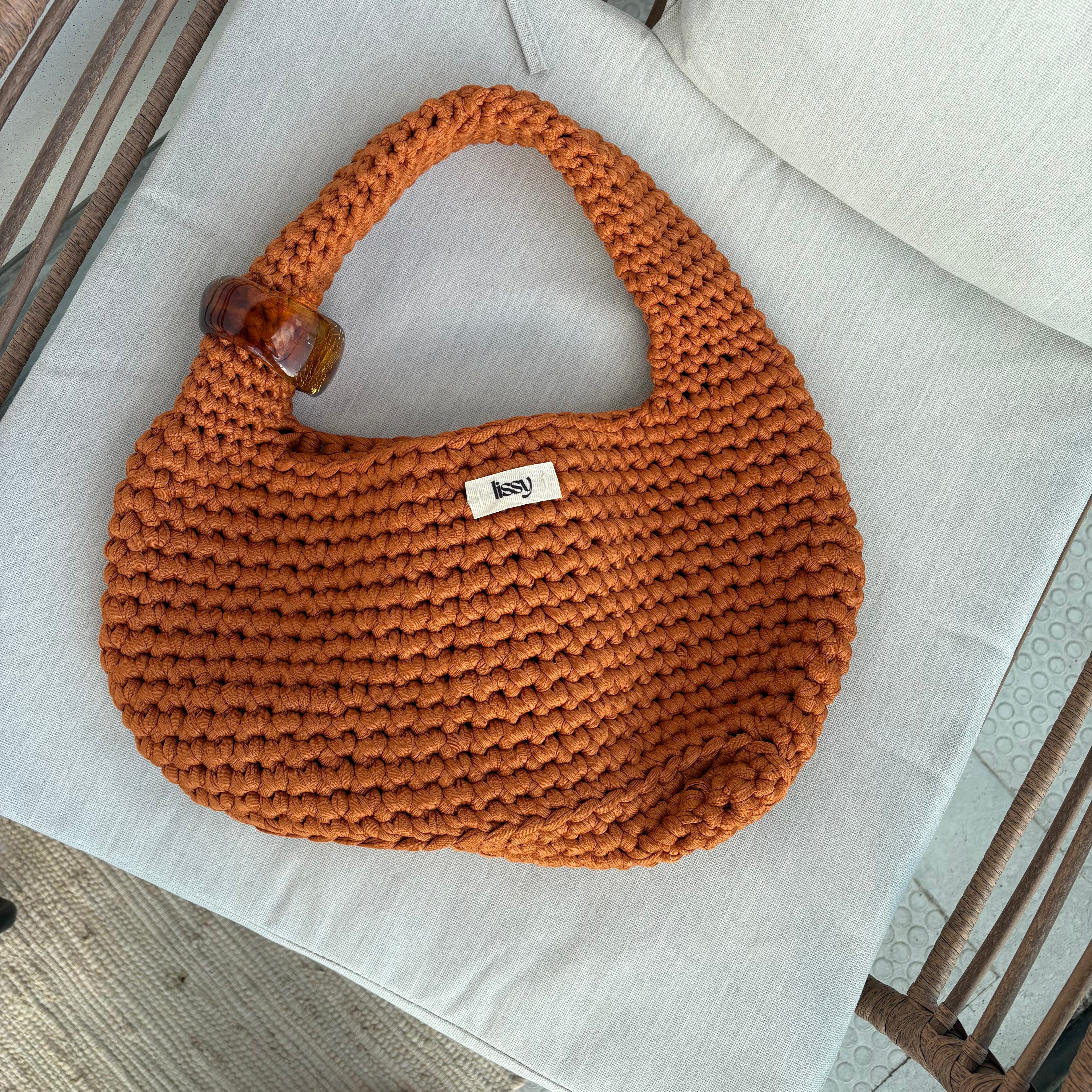 The Bangle Bag - Burnt Orange