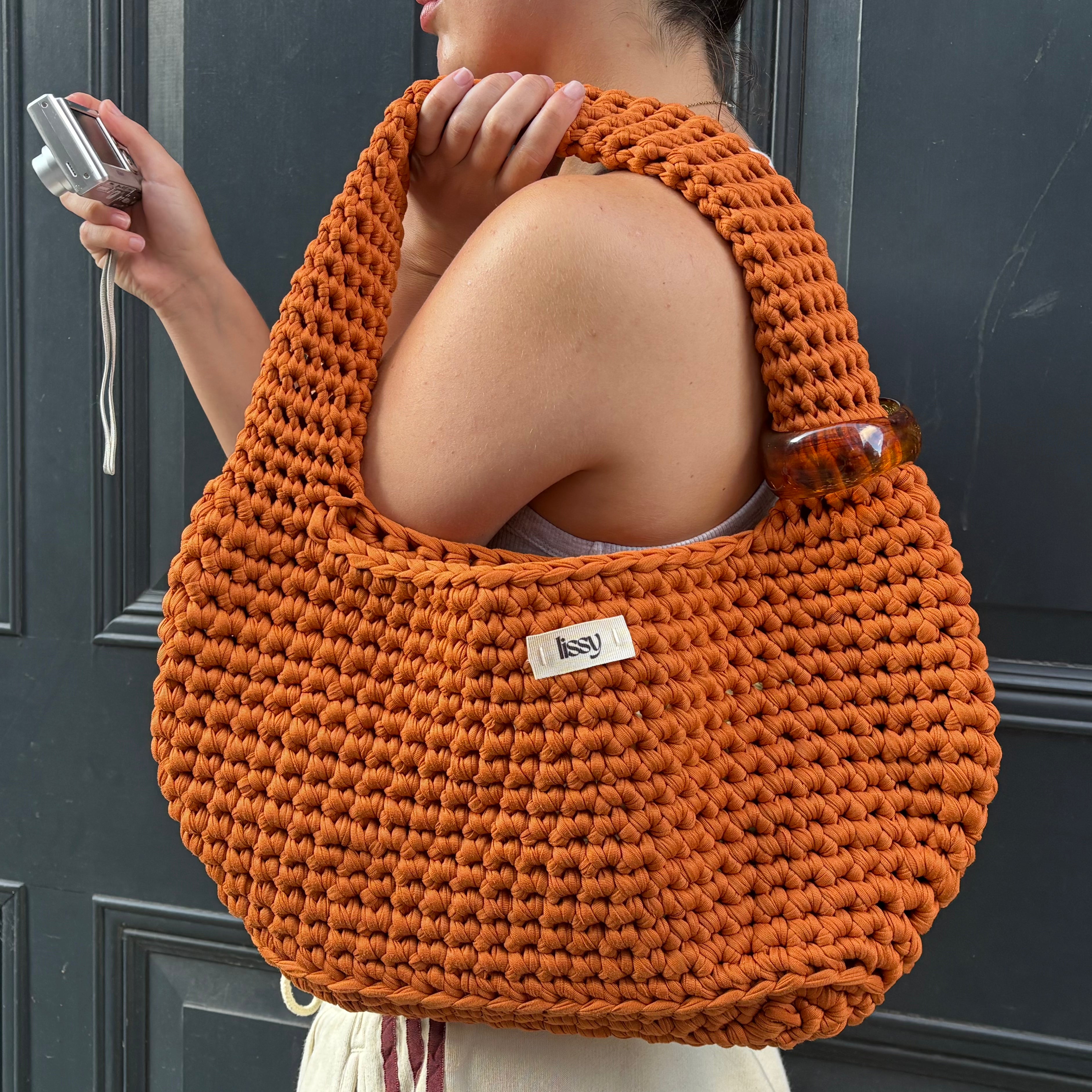 The Bangle Bag - Burnt Orange