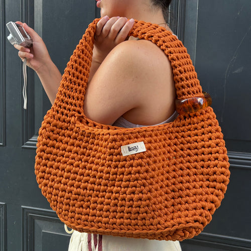 The Bangle Bag - Burnt Orange