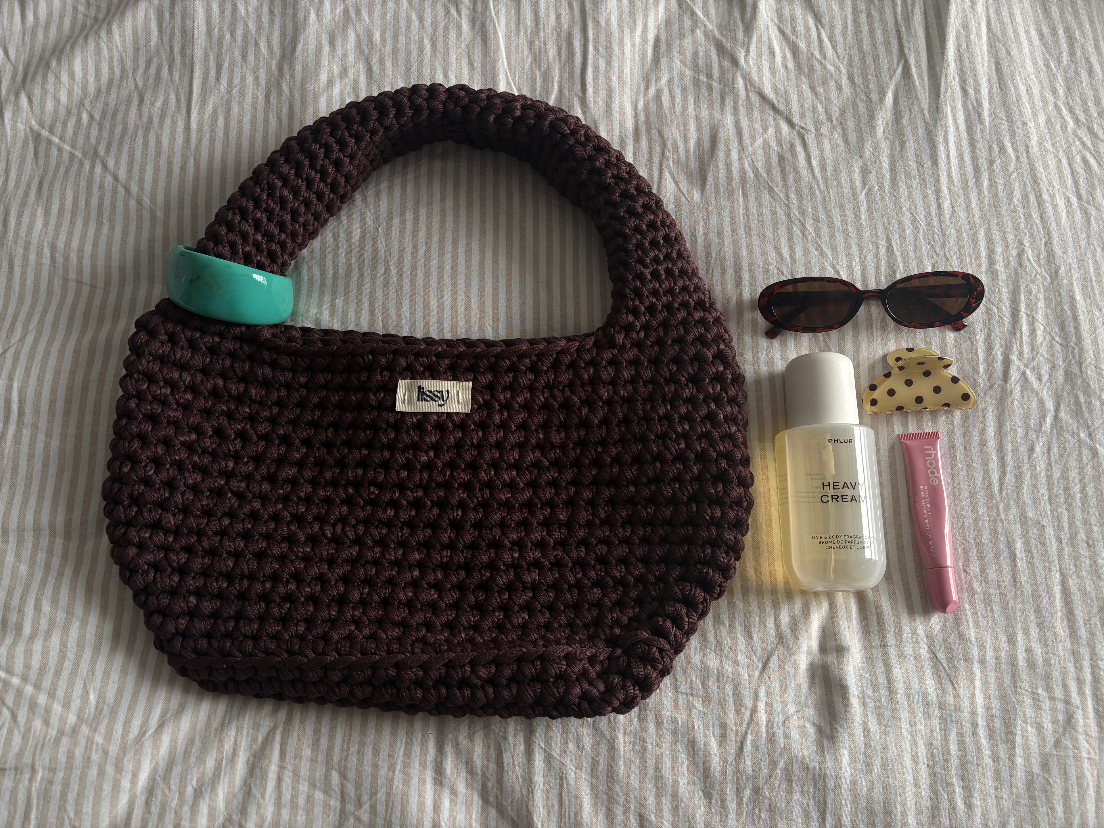 The Bangle Bag - Chocolate Brown