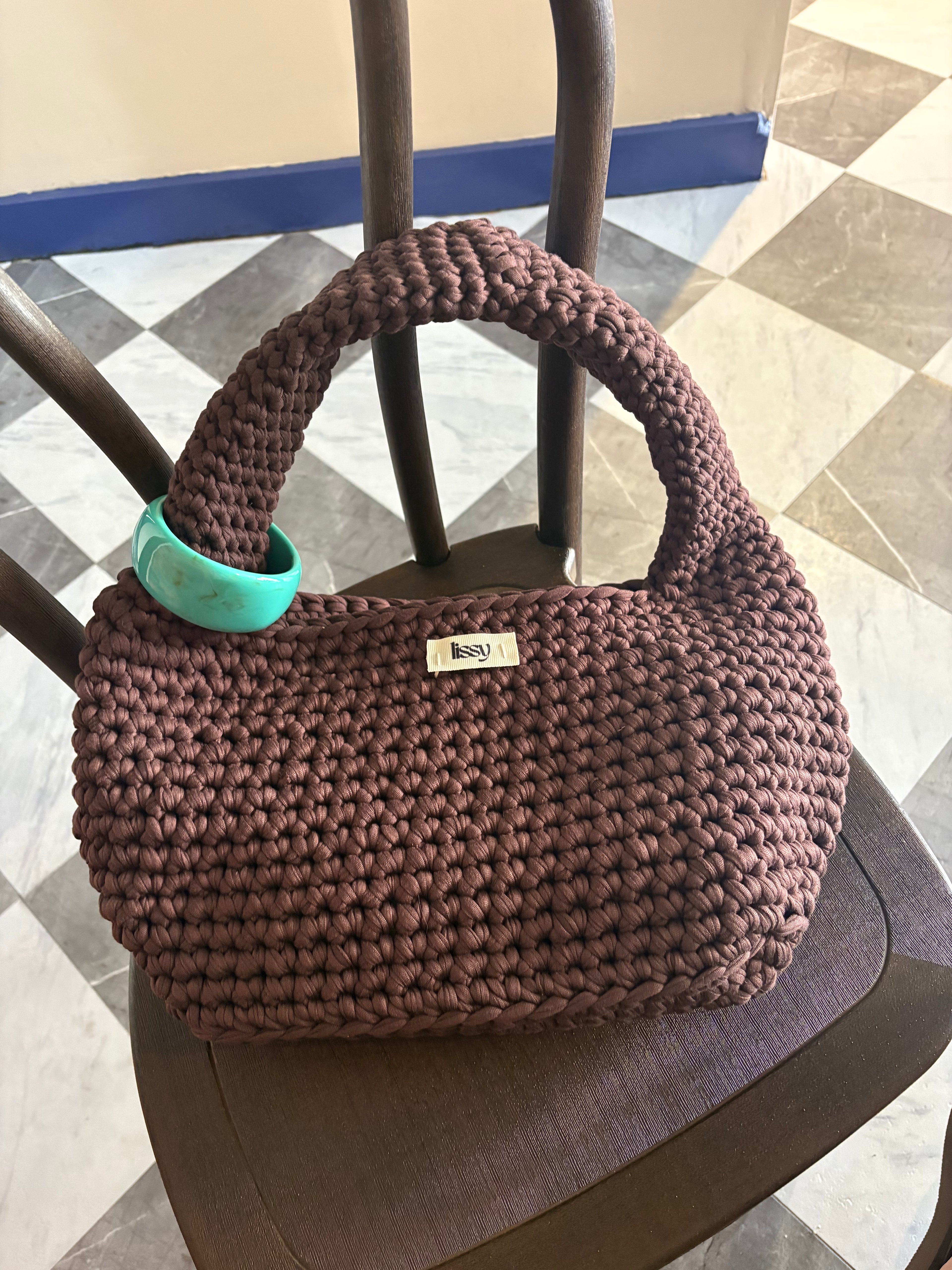 The Bangle Bag - Chocolate Brown